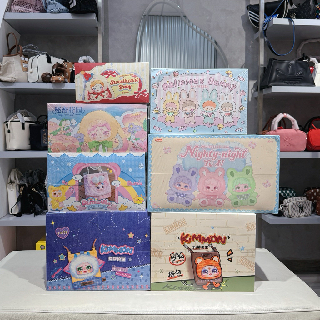 [Hỏa tốc] Tổng hợp Fullset blindbox móc khoá, gấu bông Yooki, Doubao, samuel, mm milkcandy, bao-ao chính hãng