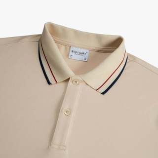 [T7_SALE 20%_HT] Áo Polo Nam Màu Be 9APCT050BEI Biluxury Thiết Kế Basic Thoáng Mát Bền Màu