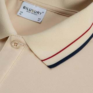 [T7_SALE 20%_HT] Áo Polo Nam Màu Be 9APCT050BEI Biluxury Thiết Kế Basic Thoáng Mát Bền Màu