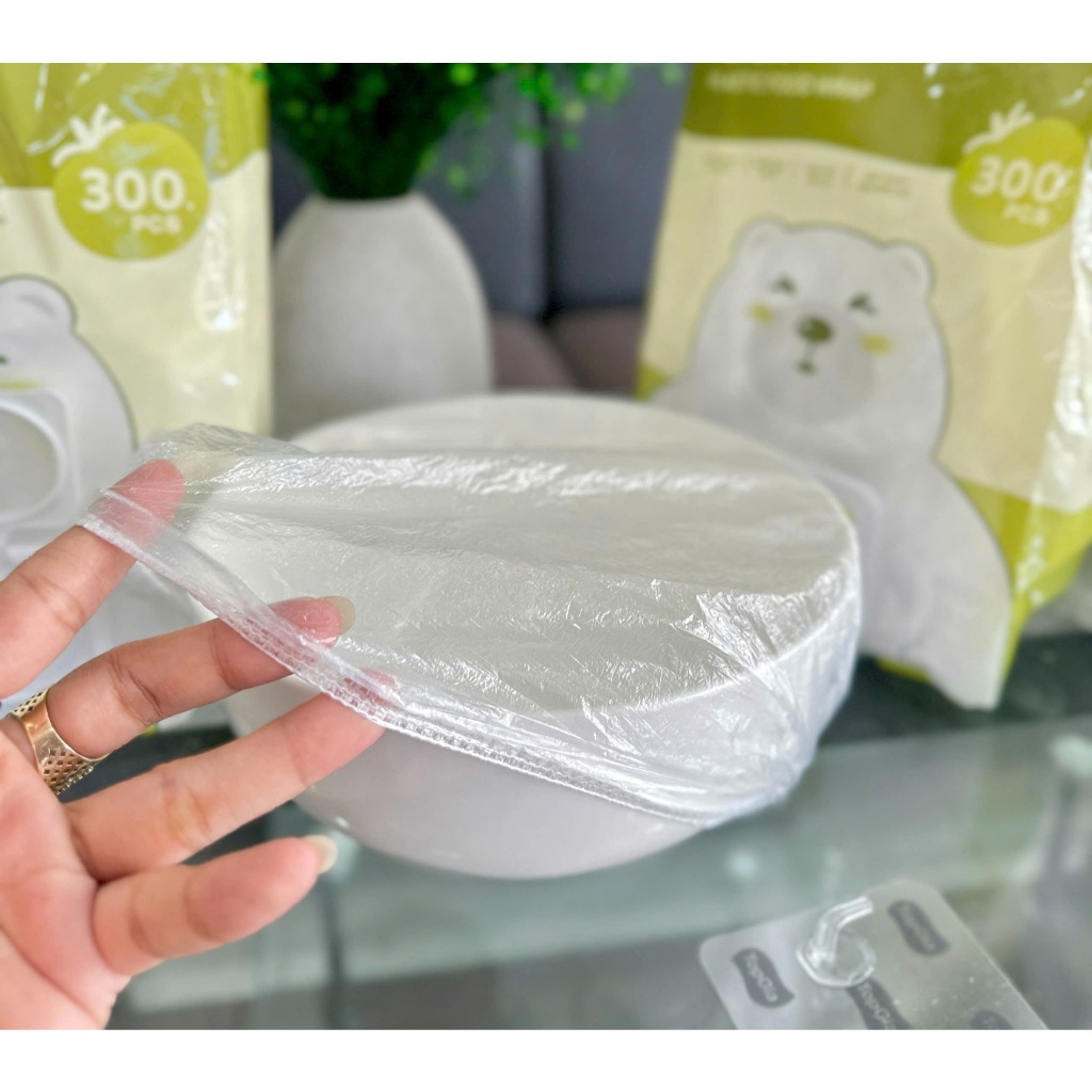 TÚI 300 CHIẾC MÀN BỌC THỰC PHẨM GẤU SANG TRỌNG SẠCH SẼ