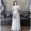Đầm Nữ Ren Dài Full Lót Dáng Xòe Tiểu Thư Xinh