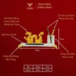 Hộp Đựng Bút Pha Lê TAMU Kim Long Phú Quý, Chất Liệu Đồng Mạ Vàng Và Pha Lê K9 Cao Cấp, Quà Lưu Niệm — ảnh 3