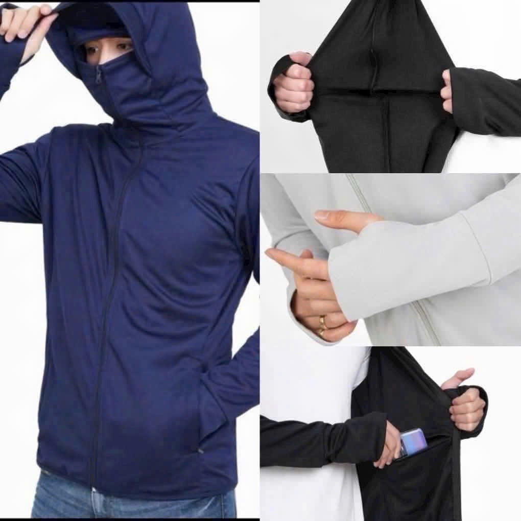 ( Thời Trang Nam)  Áo Chống Nắng Nam 1 Lớp Thun Thông Hơi  Thoáng Mát Chống Tia UV