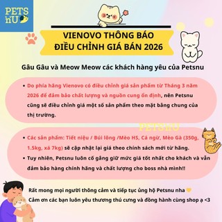 Quà tặng Petsnu nè [RANDOM] - TÔ THỨC ĂN / HẠT CÁ NGỪ / HẢI SẢN / BÚI LÔNG / TN 350G