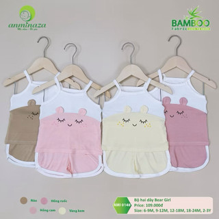 Bộ quần áo 2 dây sợi tre ami0148g