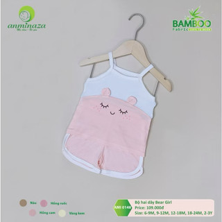 Bộ quần áo 2 dây sợi tre ami0148g