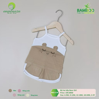 Bộ quần áo 2 dây sợi tre ami0148g
