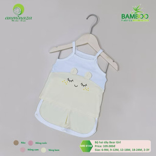 Bộ quần áo 2 dây sợi tre ami0148g