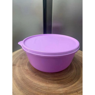 Sét bowl tròn tím 1L - 1.5L - 2L, tup indo, hộp tròn kín khí, kín mùi