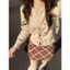 Áo Gile Len Cardigan, Áo Khoác Nữ Xinh Xắn Phong Cách Hàn Quốc Dễ Phối Đồ - SMCT