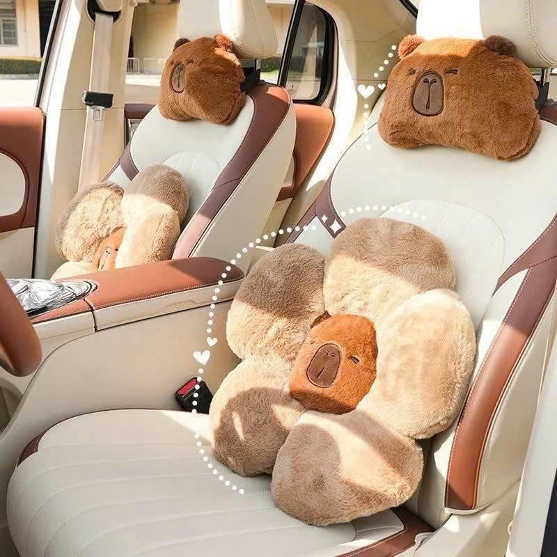 GỐI NGỒI BỆT , TỰA LƯNG TRANG TRÍ HÌNH CAPYBARA CUTE