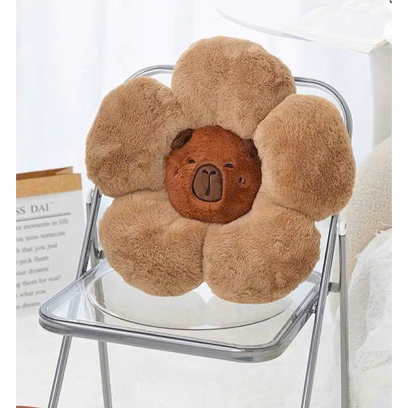 GỐI NGỒI BỆT , TỰA LƯNG TRANG TRÍ HÌNH CAPYBARA CUTE