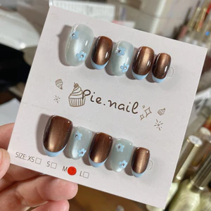 479. nailbox mắt mèo nâu, mắt mừo xanh da trời