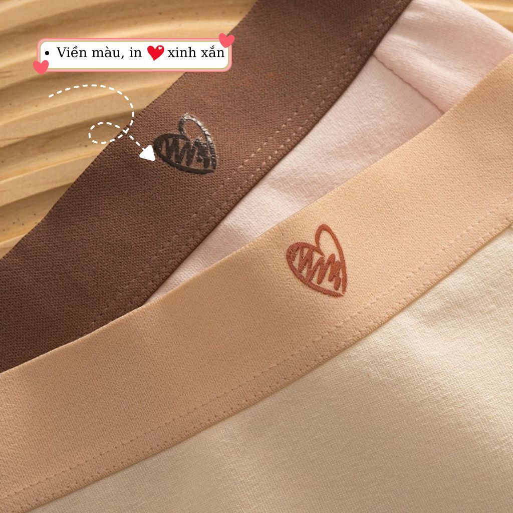 Quần lót nữ cotton cao cấp thoáng khí cạp vừa bo chun đàn hồi tôn dáng kiểu dáng basic LANIXA L183