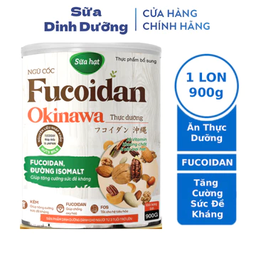 Ngũ cốc thực dưỡng Okinawa Fucoidan 900g dành cho người ăn kiêng, ăn chay, chế độ ăn thực dưỡng