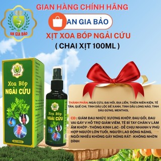 Dầu xoa bớp Ngãi Cứu- Dầu xoa giảm đau khớp-tê bì chân tay- đau mõi xương- đau cơ