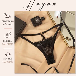 HT027 Quần lót lọt khe cạp dây gợi cảm, quần lót nữ sexy ren mềm mại quyến rũ HT027