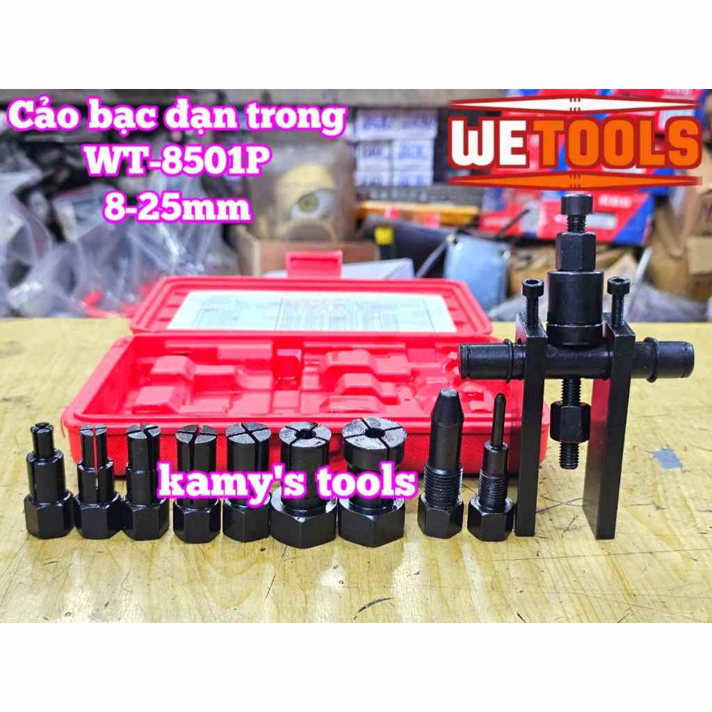 Bộ Cảo Bạc Đạn Trong Chữ H Từ 8-25mm 10 chi tiết Wetools WT-8501P ...