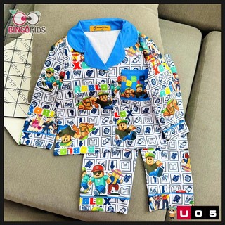 Bộ Pijama Tay Dài Cho Bé Trai 10-45kg - Đồ Bộ Ngủ Thun Lạnh 3D Cao Cấp, Vải Mềm Mướt Nằm Điều Hòa Siêu Thích