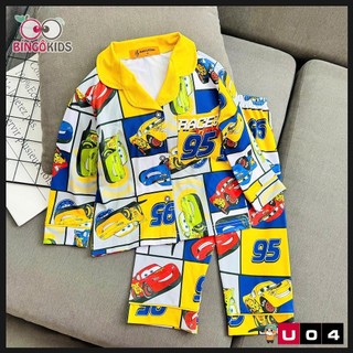 Bộ Pijama Tay Dài Cho Bé Trai 10-45kg - Đồ Bộ Ngủ Thun Lạnh 3D Cao Cấp, Vải Mềm Mướt Nằm Điều Hòa Siêu Thích