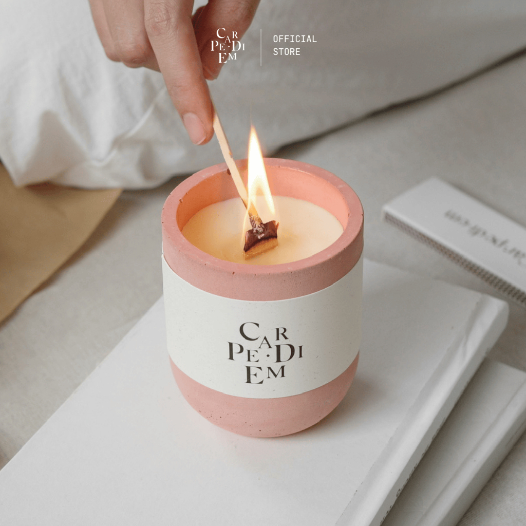 Nến Thơm Phòngủ Hương Dịu Mát - Hình Ảnh Thực Tế