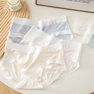 Quần lót nữ cotton kháng khuẩn co giãn thấm hút tốt cạp vừa tôn dáng sexy kiểu dáng basic DEVRI LY03