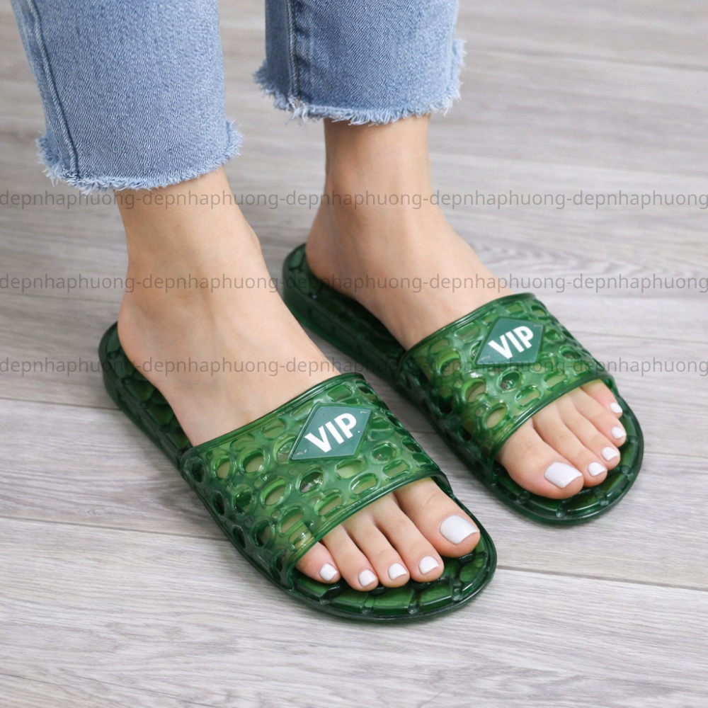 Dép đi trong nhà - dép nhựa VIP đi trong nhà văn phòng nhà tắm trống trơn trượt - ảnh 3