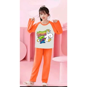 🌸 BỘ ĐỒ BÉ GÁI DÀI TAY – HÌNH CỰC ĐÁNG YÊU 🐱💕 DS534