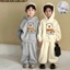 Bộ nỉ hoodie gấu cho bé trai bé gái – đồ bộ thu đông trẻ em siêu ấm