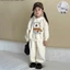 Bộ nỉ hoodie gấu cho bé trai bé gái – đồ bộ thu đông trẻ em siêu ấm