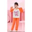 🌸 BỘ ĐỒ BÉ GÁI DÀI TAY – HÌNH CỰC ĐÁNG YÊU 🐱💕 DS535