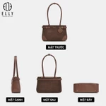 [TẶNG QUÀ TRUNG THU 599K] Túi xách nữ ELLY EL391 túi đeo vai thời trang cao cấp da tổng hợp thanh lịch — ảnh 4