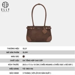 [TẶNG QUÀ TRUNG THU 599K] Túi xách nữ ELLY EL391 túi đeo vai thời trang cao cấp da tổng hợp thanh lịch — ảnh 2
