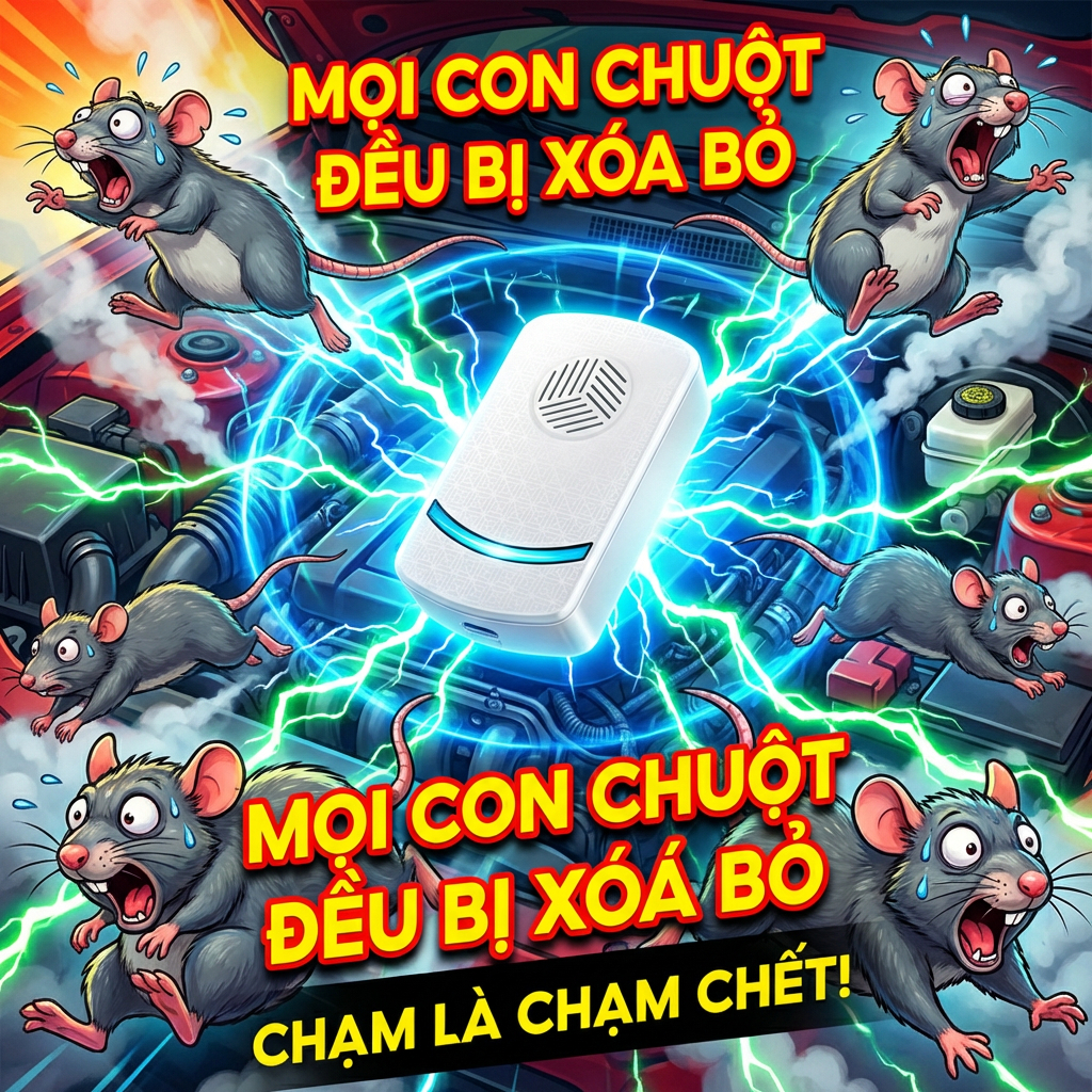 🐭Chuột chạy ngay lập tức! 🐀Máy đuổi chuột đuổi chuột bằng sóng siêu âm công suất cao đuổi chuột đuổi chuột điện