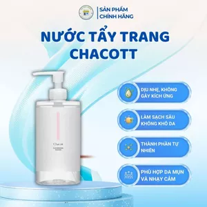 Nước Tẩy Trang Chacott For Professional 500ml Cho Da Nhạy Cảm, Sạch Sâu, Dịu Nhẹ - Tạp Hóa JanPan