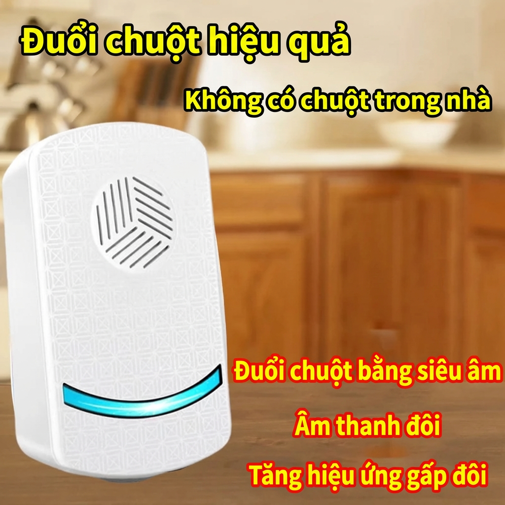 【Mua 1 tặng 1】Cập nhật mới 2026 máy đuổi chuột đuổi côn trùng an toàn không có dư lượng hóa chất máy đuổi chuột điện