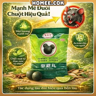 Homee.cok (Mua 2g Tặng 1g) Viên Đuổi Chuột Gián Côn Trùng – Đuổi Chuột Hiệu Quả, Khử Mùi Nhà Ở