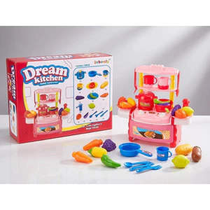 🎀 BỘ ĐỒ CHƠI NHÀ BẾP DREAM KITCHEN – 24 CHI TIẾT SIÊU XINH CHO BÉ YÊU 🎀