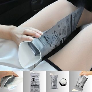 Homee.cok  Túi Vệ Sinh Khẩn Cấp Ô Tô 700ml – Túi Đi Tiểu Mini, Chống Rò Rỉ Không Mùi, Đông Cứng 3s