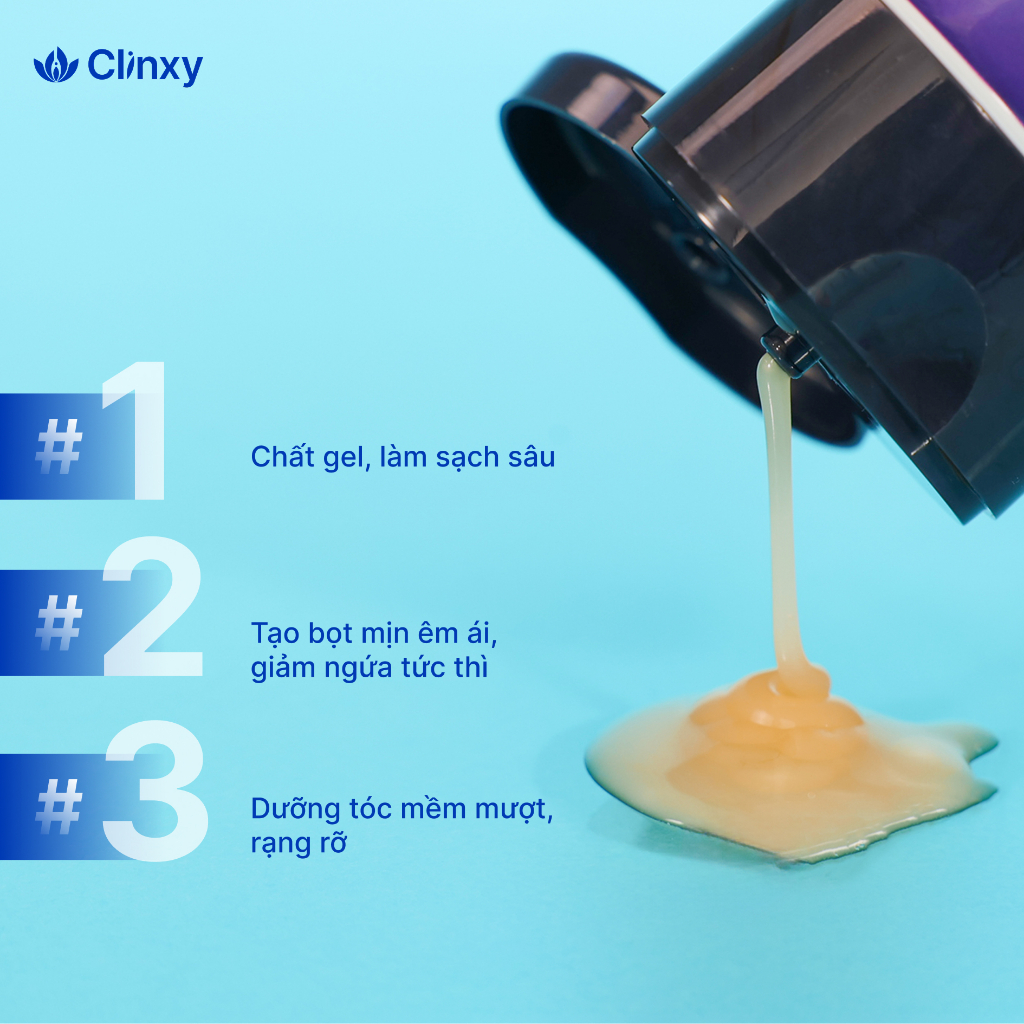 Dầu Gội Hỗ Trợ Làm Sạch Gàu Clinxy - Hàng Chính Hãng (100g)