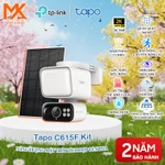 [Tapo Chính Hãng] Camera Wi-Fi Ngoài Trời Tapo C615F KIT – Quay Quét 360°, AI Phát Hiện Người, Sạc Năng Lượng Mặt Trời — ảnh 1