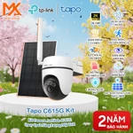 Camera Ngoài Trời Tapo C615G KIT 4G LTE – Quay Quét 360°, Dùng Pin & Tấm Năng Lượng Mặt Trời, Theo Dõi Mọi Lúc Mọi Nơi — ảnh 1