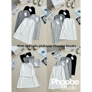 Áo Thun Nữ Giữ Nhiệt Dáng Dài Thời Trang - Phoebe Studio [AO00322]