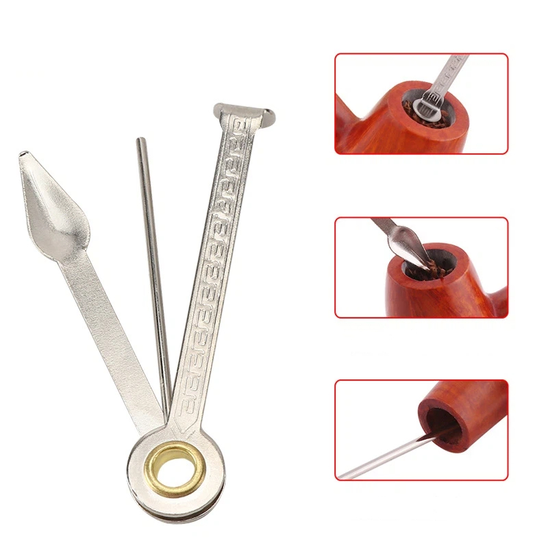 Dụng Cụ Làm Sạch 3 Trong 1 Xoay Vòng 3 Tác Dụng Bằng Sắt Không Gỉ Gấp