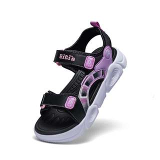 Sandal Biti's Bé Gái Màu Đen BEG006800DEN Siêu Nhẹ - Chất Liệu EVA Cao Cấp FORM TO