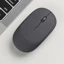 Chuột không dây Bluetooth 5.0 2.4GHz Đen Siêu yên tĩnh Click cho Macbook Laptop PC Tablet