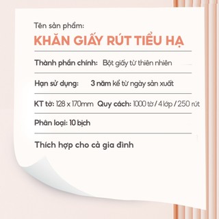 (COMBO SỨC KHỎE) Thùng 10 bịch rút đáy tiểu hạ Top Gia 1000 tờ tặng 1 thùng 100 chiếc khẩu trang cao cấp