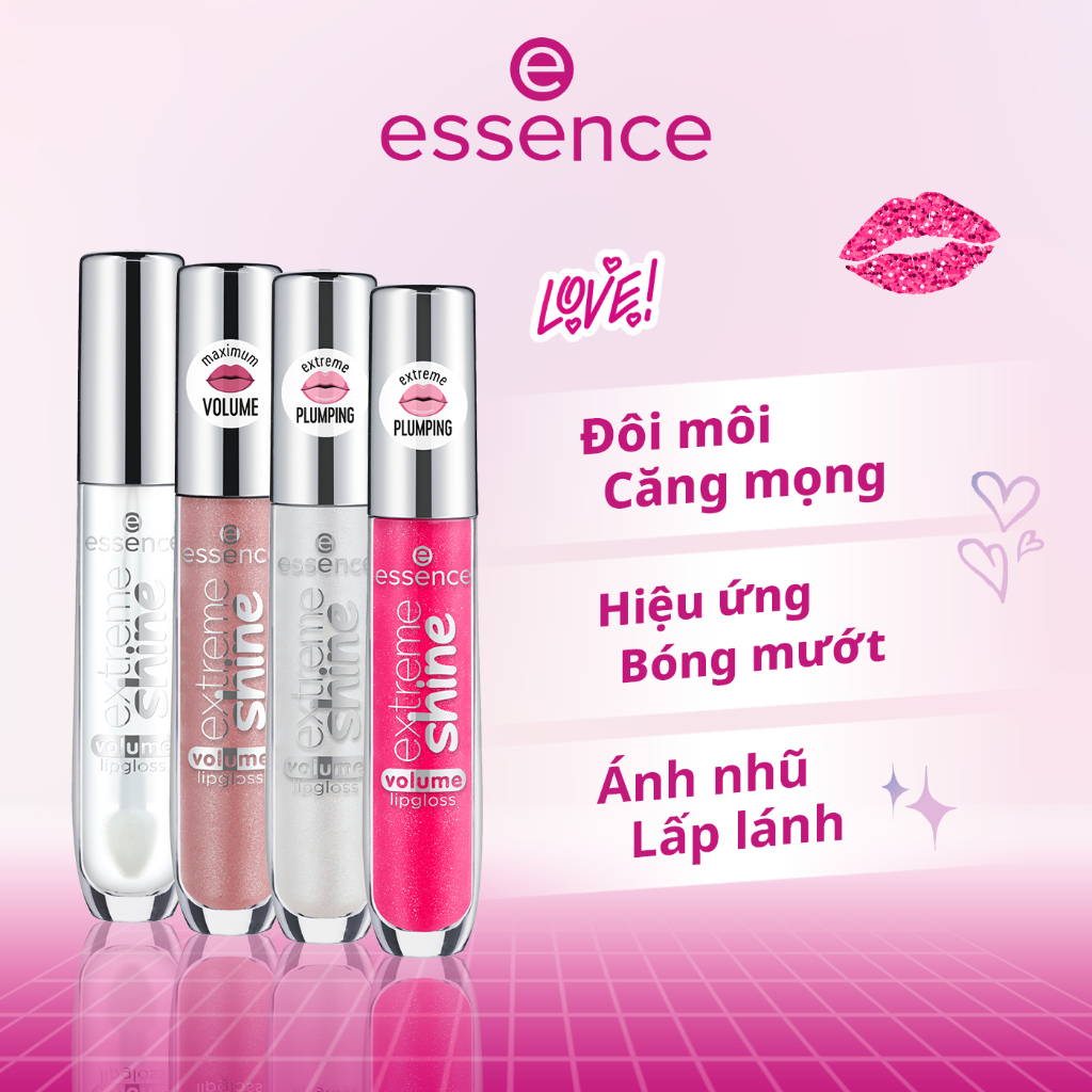 [HÀNG MỚI VỀ] Son bóng Essence EXTREME SHINE volume lipgloss căng mọng (5ml)