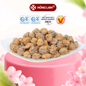 Ô mai (xí muội) mơ gừng đặc sản Hồng Lam. Dạng hộp, gói . Hương vị chua, mặn, ngọt