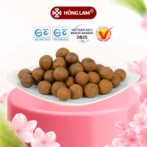 Ô mai (xí muội) sấu bao tử Hồng Lam, dạng hộp và gói. Có vị chua, ngọt, cay, giòn